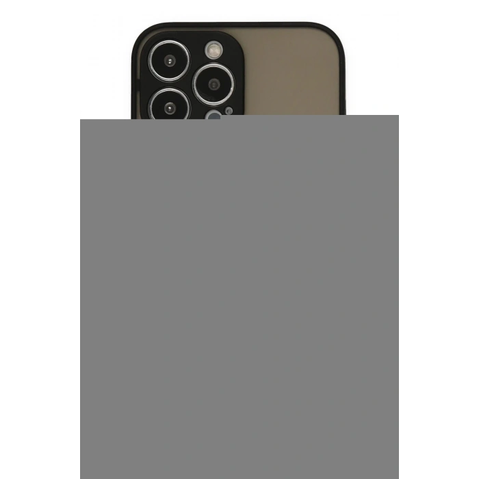 LitaeTrend iPhone 15 Pro Kılıf Montreal Silikon Kapak - Siyah