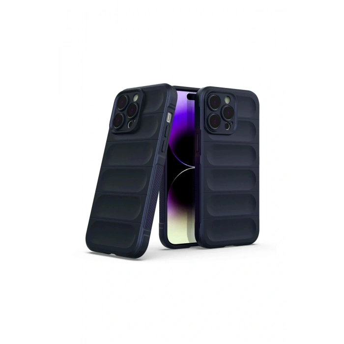 LitaeTrend iPhone 15 Pro Kılıf Optimum Silikon - Lacivert