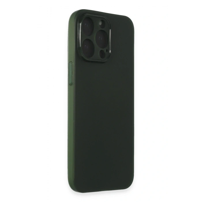 LitaeTrend iPhone 15 Pro Kılıf Puma Silikon - Yeşil