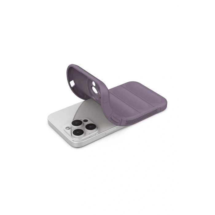 LitaeTrend iPhone 15 Pro Max Kılıf Optimum Silikon - Mor