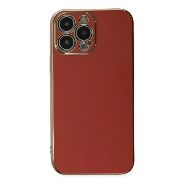 LitaeTrend iPhone 15 Pro Max Kılıf Volet Silikon - Kırmızı