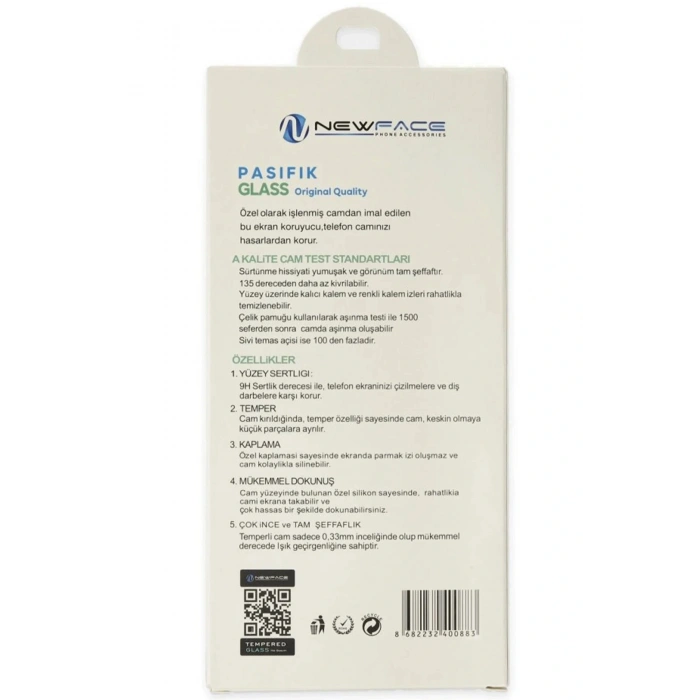 LitaeTrend iPhone 16 Pasifik Cam Ekran Koruyucu