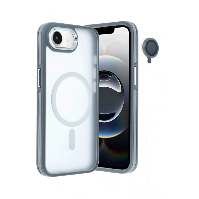 LitaeTrend iPhone 16E Winner Magsafe Kapak - Gri