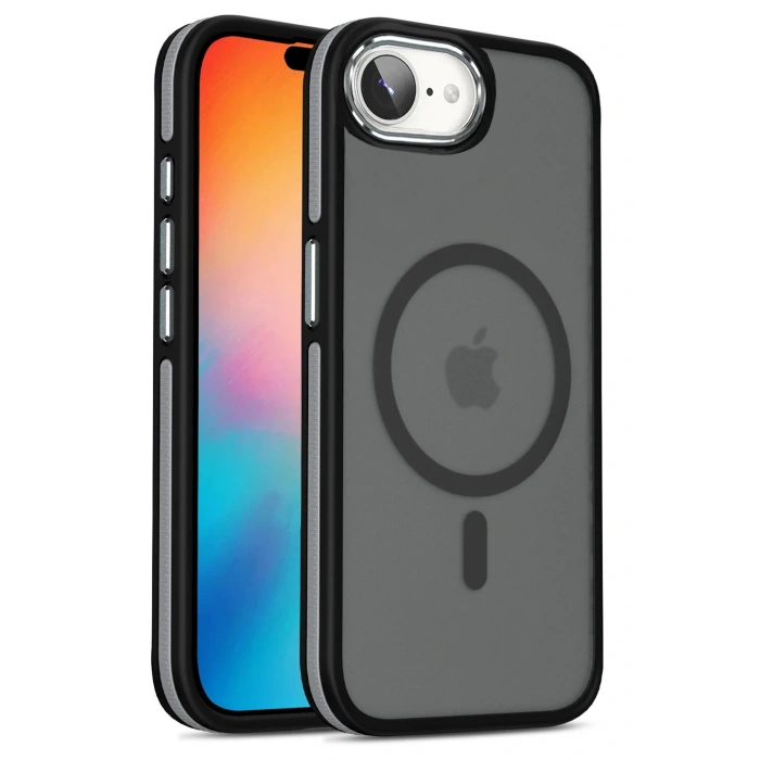 LitaeTrend iPhone 16E Winner Magsafe Kapak - Siyah