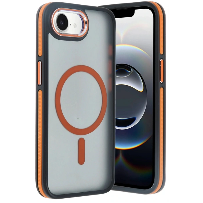 LitaeTrend iPhone 16E Winner Magsafe Kapak - Turuncu