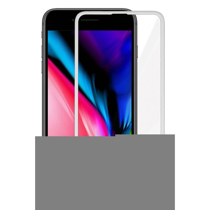 LitaeTrend iPhone 6 Plus 18D Cam Ekran Koruyucu - Siyah