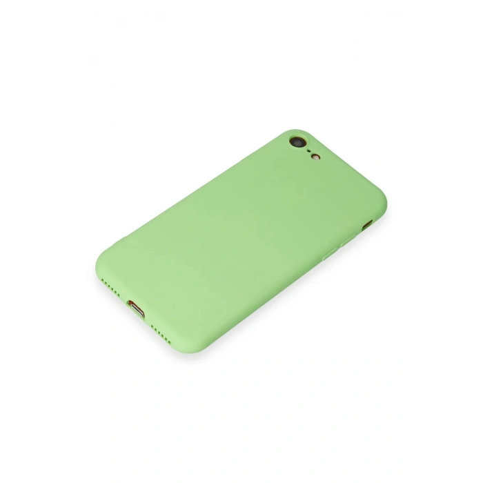 LitaeTrend iPhone 7 Kılıf First Silikon - Açık Yeşil