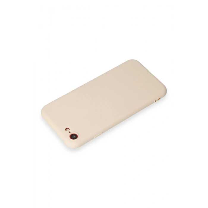 LitaeTrend iPhone 7 Kılıf First Silikon - Krem