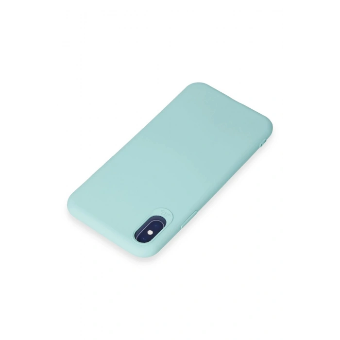 LitaeTrend iPhone X Kılıf First Silikon - Turkuaz