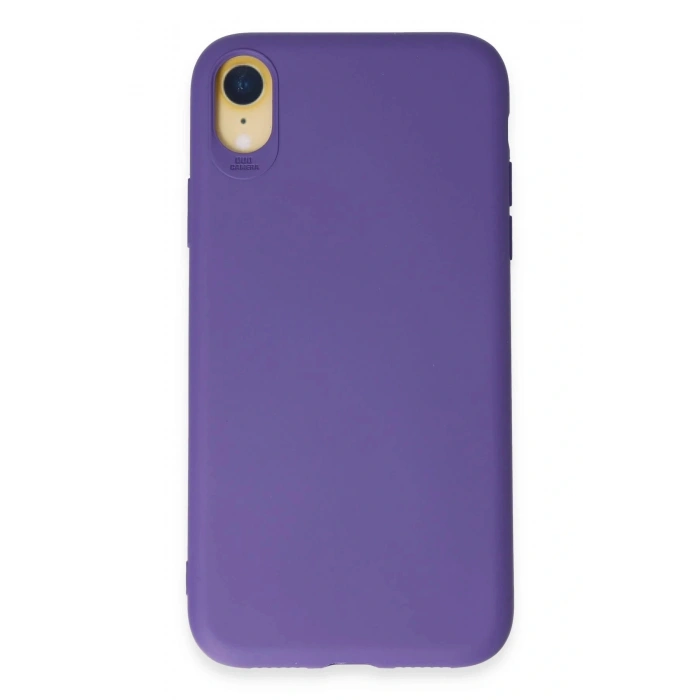 LitaeTrend iPhone XR Kılıf First Silikon - Mor