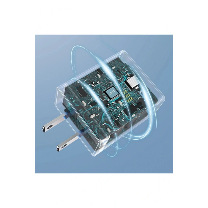 LitaeTrend JK77 12W + PX17 1M 2.4A Usb to Lightning Kablolu PD Şarj Cihazı