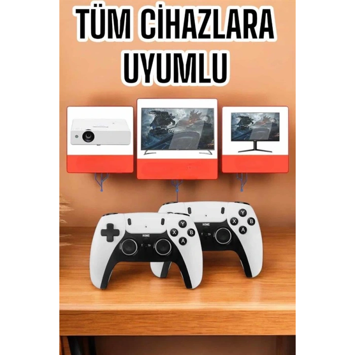 LitaeTrend Joystick Çift Kollu Oyun Kolu Retro Oyun Yüksek Çözünürlüklü 3D Game