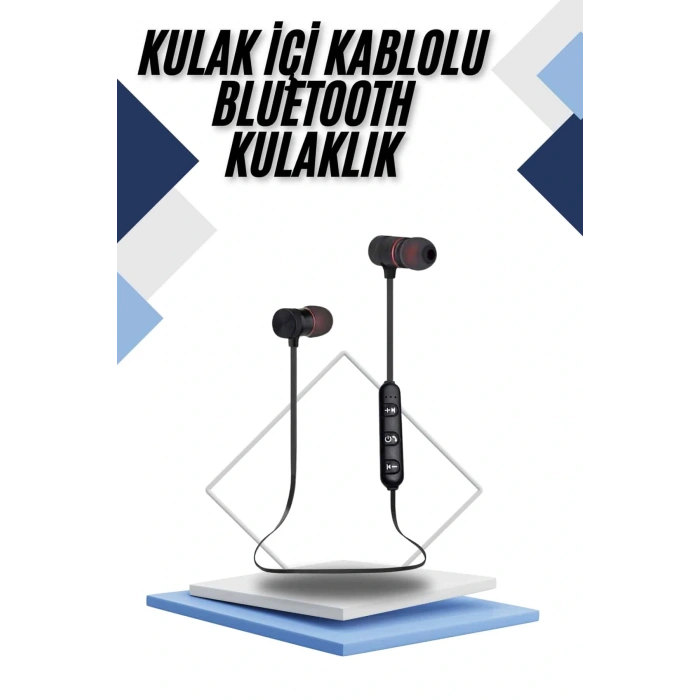 LitaeTrend Kablolu Kulakiçi Bluetooth Kulaklık Mıknatıslı ANC Özellikli Yüksek Ses Kaliteli