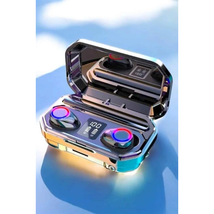 LitaeTrend Kablosuz Bluetooth Kulaklık Dijital Göstergeli Uzun Pil Ömrü