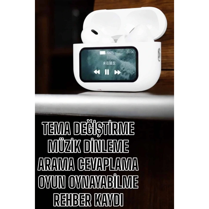 LitaeTrend Kablosuz Yeni Nesil Bluetooth Bağlantılı Dokunmatik Ekranlı Kulak İçi Pro