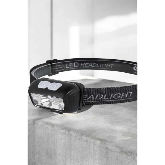 LitaeTrend Kafa Lambası Kamp Lambası Sensörlü Şarjlı Ayarlanabilir