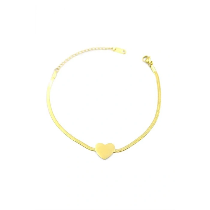 LitaeTrend Kalp Bileklik - Altın