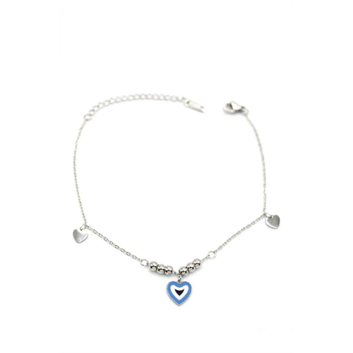 LitaeTrend Kalp Halhal - Gümüş