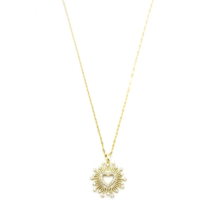 LitaeTrend Kalp Kolye - Altın