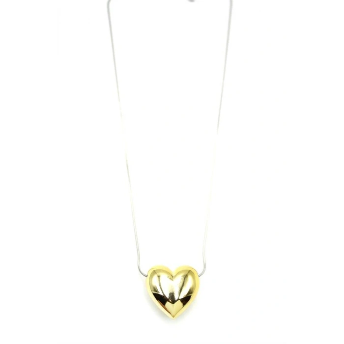 HERŞEYTREND Kalp Kolye - Altın