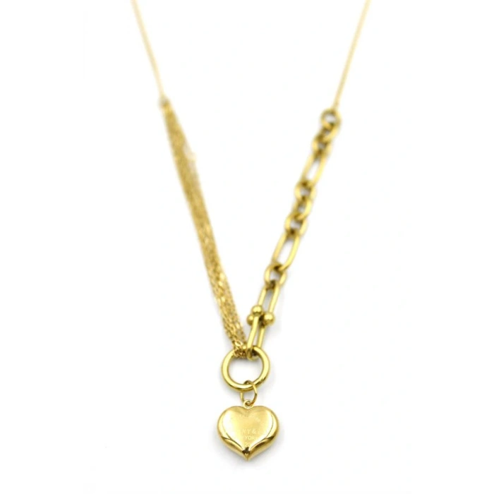 LitaeTrend Kalp Kolye - Altın