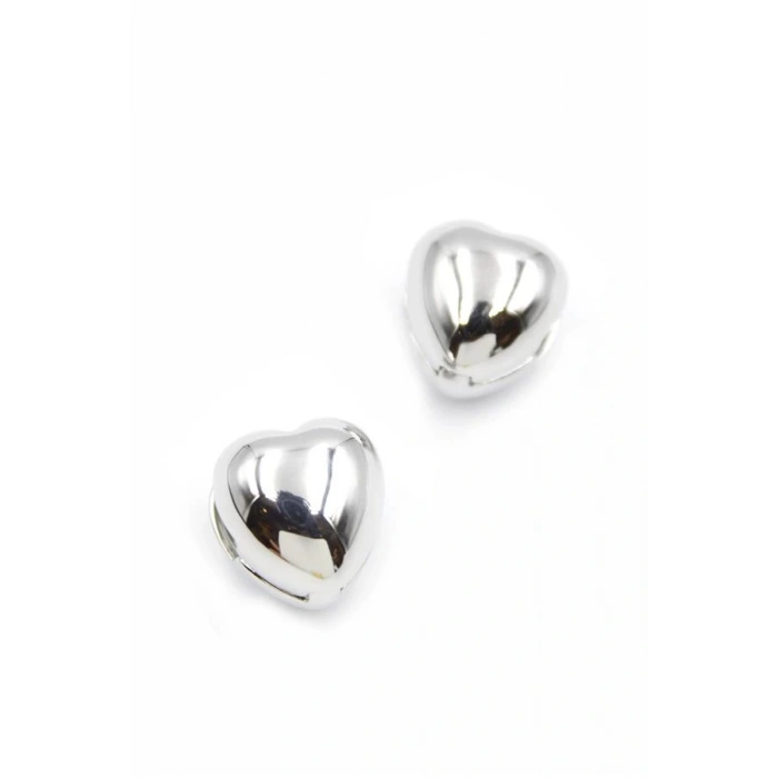 LitaeTrend Kalp Küpe - Gümüş