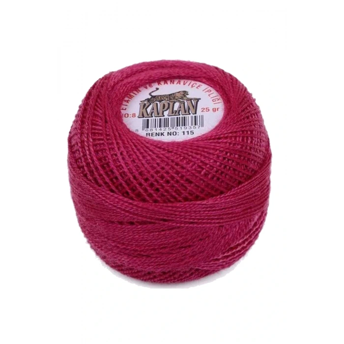 LitaeTrend Kaplan Etamin Ve Kanaviçe İpi 8 No Kod/Renk: 115 - Royaleks