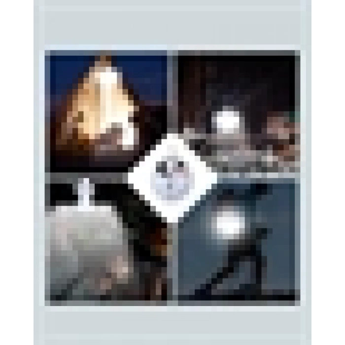 HERŞEYTREND Katlanabilir Güneş Enerjili LED Kamp Lambası USB Şarjlı