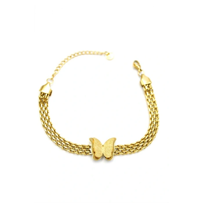 LitaeTrend Kelebek Bileklik - Altın