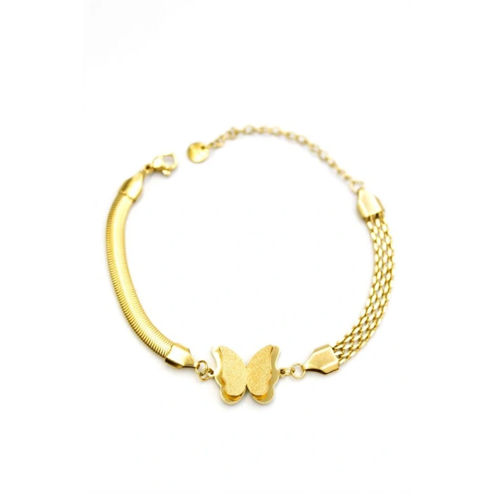 LitaeTrend Kelebek Bileklik - Altın