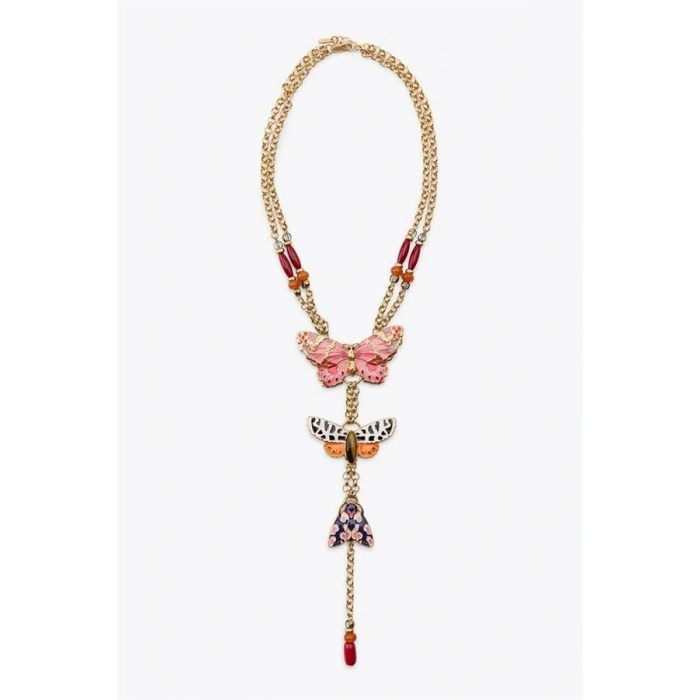 LitaeTrend Kelebek Kolye - Altın