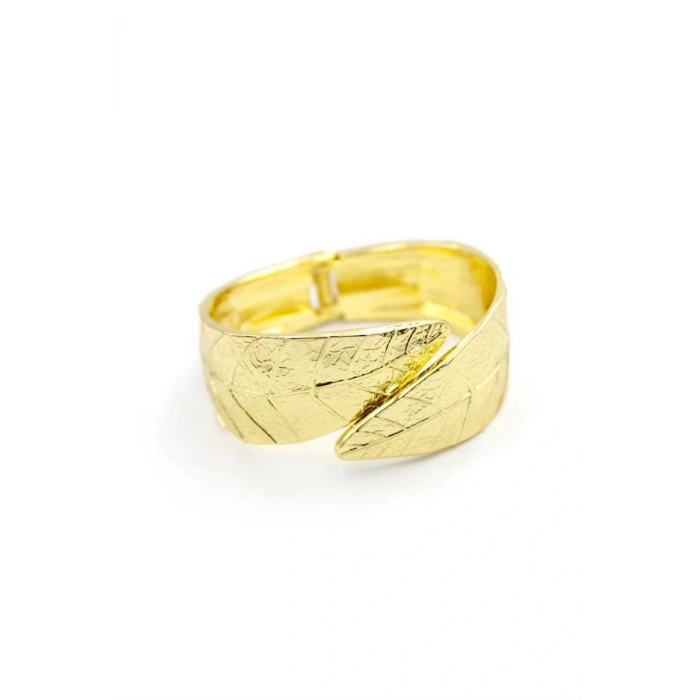 LitaeTrend Kelepçe Bilezik - Altın