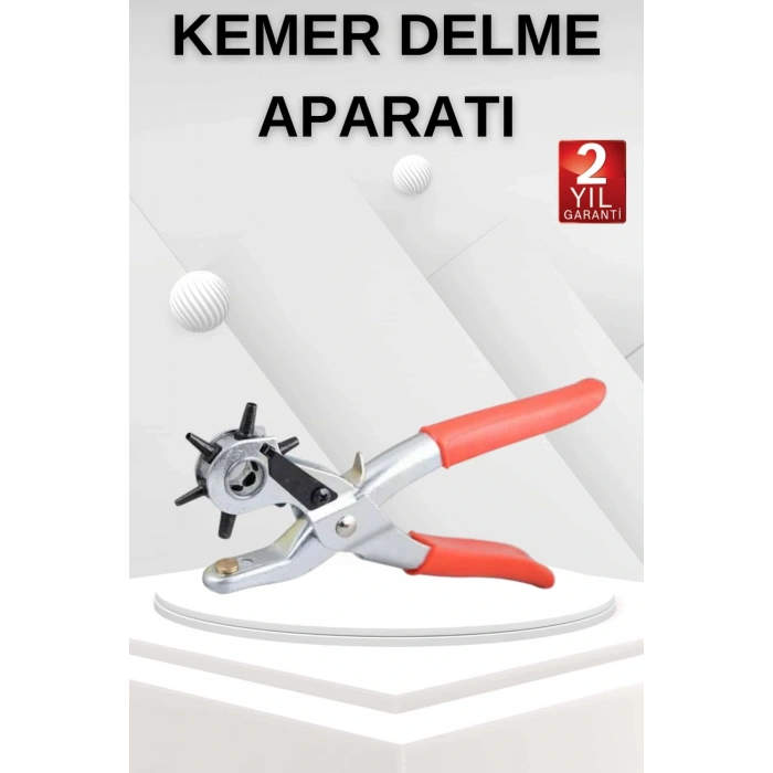 LitaeTrend Kemer Delme Makinesi Aleti Kemer Delme Pensi Kumaş Kemer Ayakkabı Deri