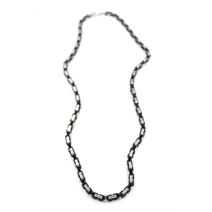 LitaeTrend Kral Zincir Kolye - Siyah