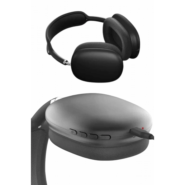 LitaeTrend Kulak Üstü Kablosuz Bluetooth Kulaklık Yumuşak Süngerli SD Kart Girişli