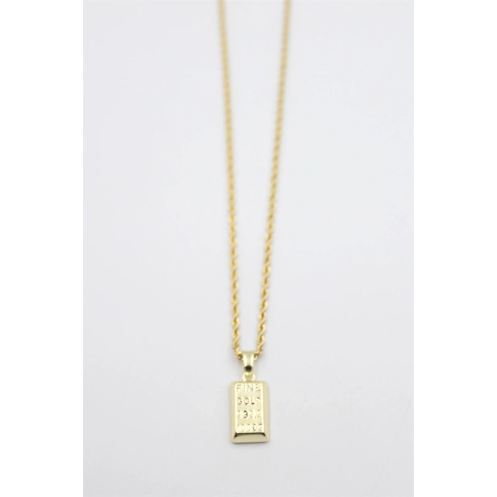 HERŞEYTREND Külçe Altın Kolye - Altın