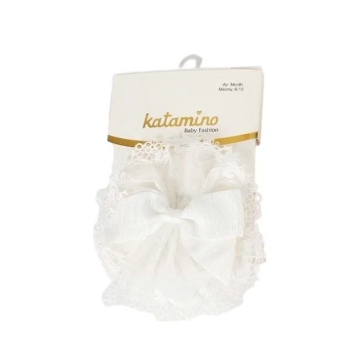 LitaeTrend Kurdele Popo Aks. Kız Bebek Külotlu Çorap  Asorti