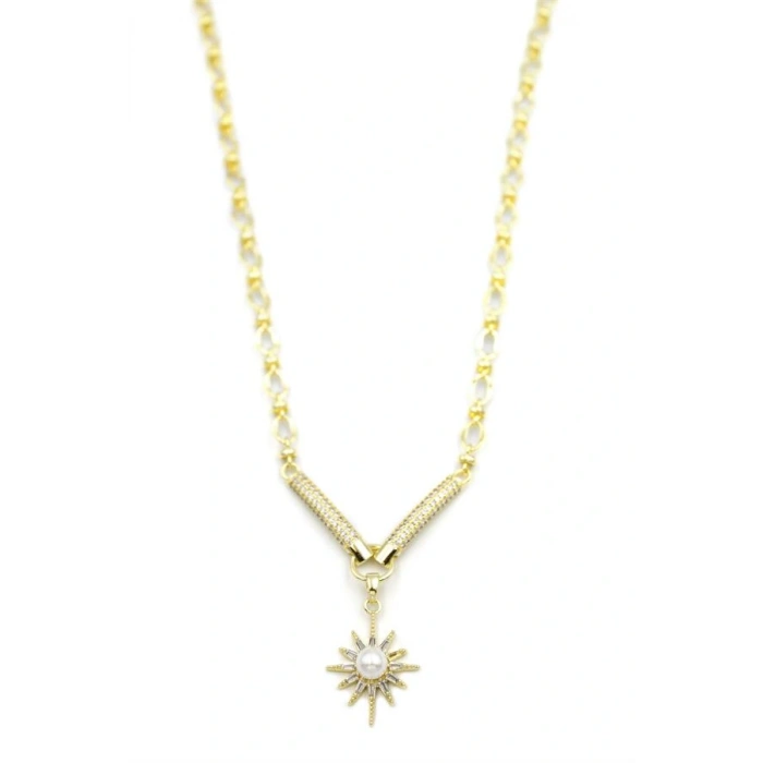 LitaeTrend Kuzey Yıldızı Kolye - Altın