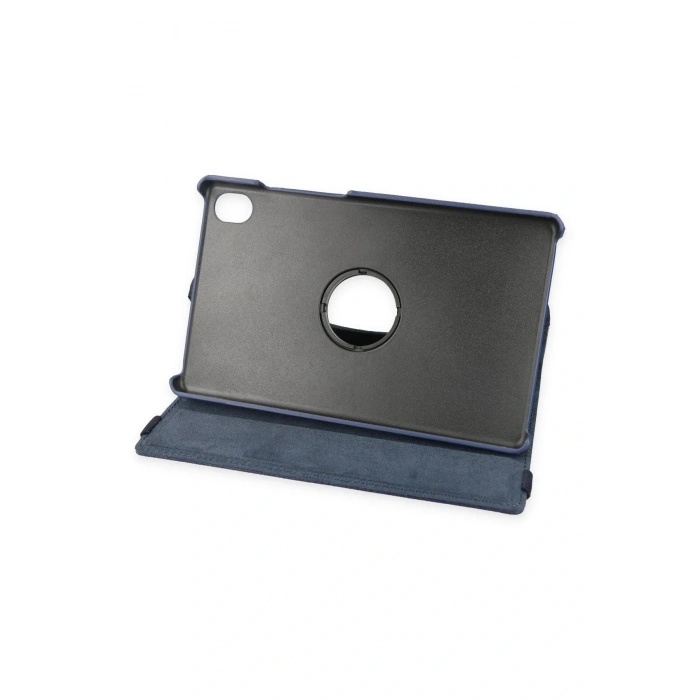 LitaeTrend Lenovo Tab M8 Kılıf 360 Tablet Deri Kılıf - Lacivert