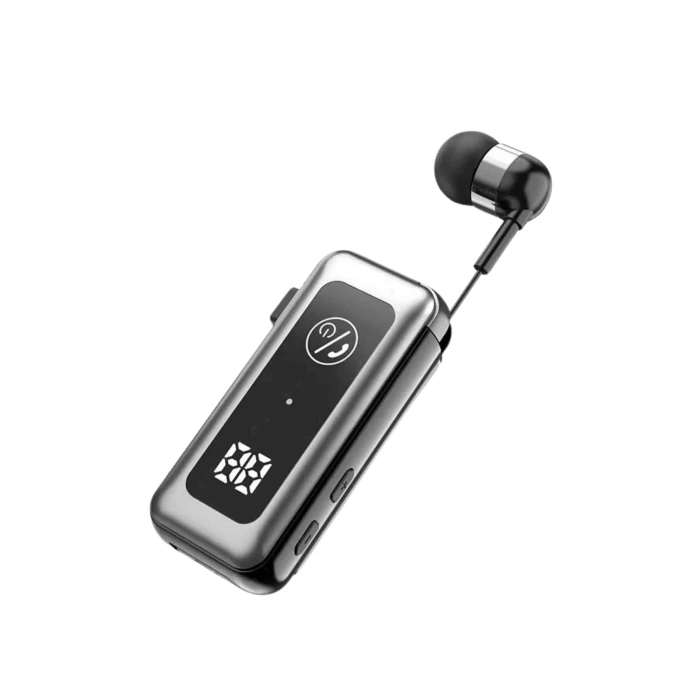 LitaeTrend Makaralı Kulaklık SD Kart Girişli Dijital Göstergeli Kablolu Bluetooth Kulaklık