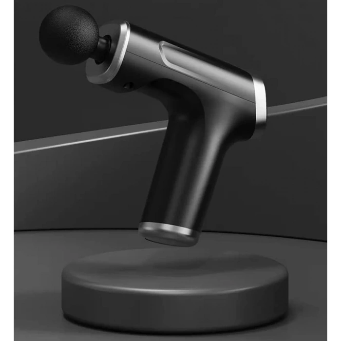 LitaeTrend Masaj Tabancası 4 Başlıklı Kas ve Vücut Ağrıları İçin Şarjlı Darbeli