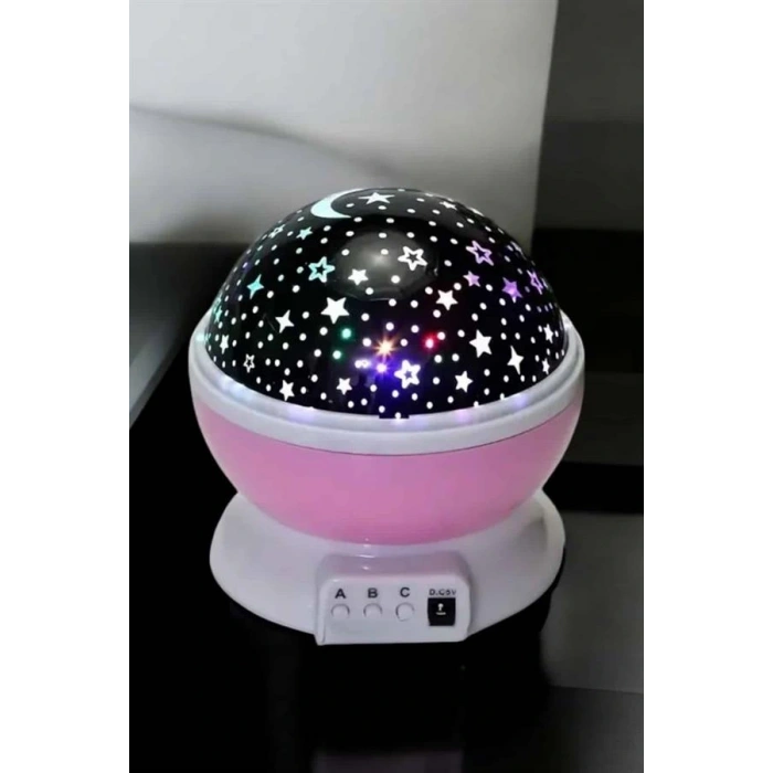 LitaeTrend Mavi ve Mor Işıklı Star Master Projeksiyon Lambası