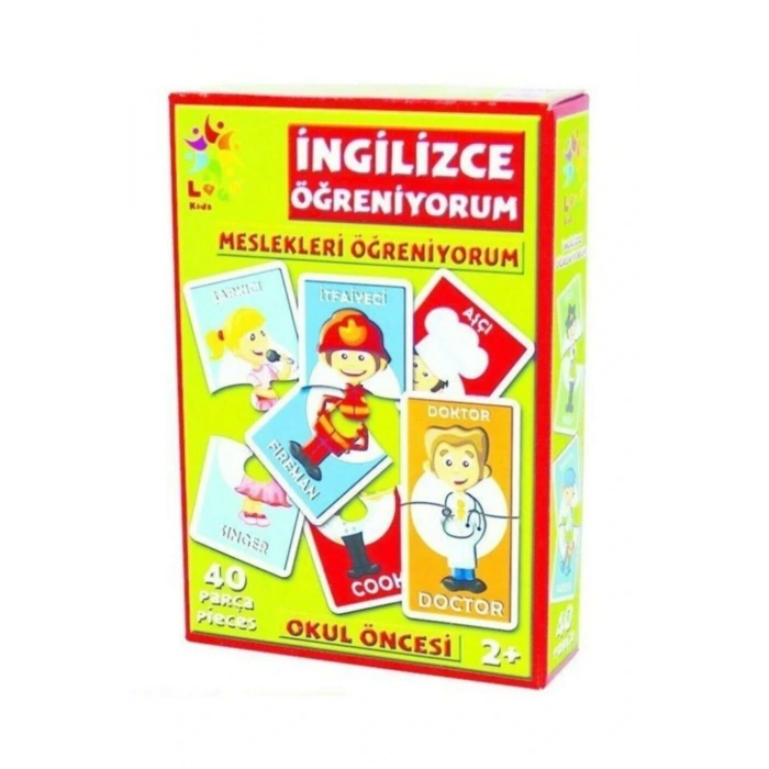 LitaeTrend Meslekleri Öğreniyorum Eğitici Kartlar LCEGT005