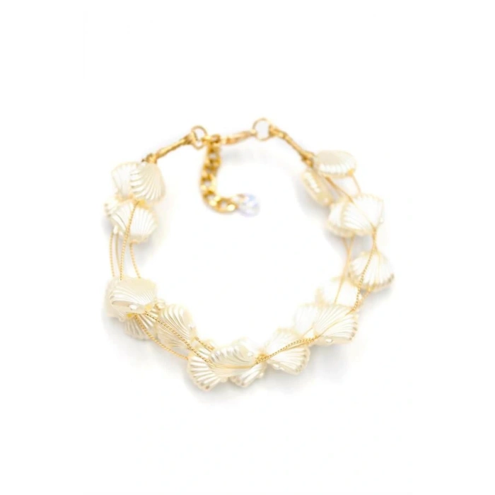LitaeTrend Midye Bileklik - Altın