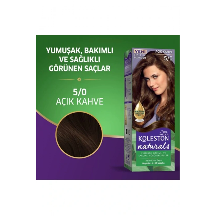 LitaeTrend Naturals Saç Boyası Açık Kahve 5/0 2x Paket