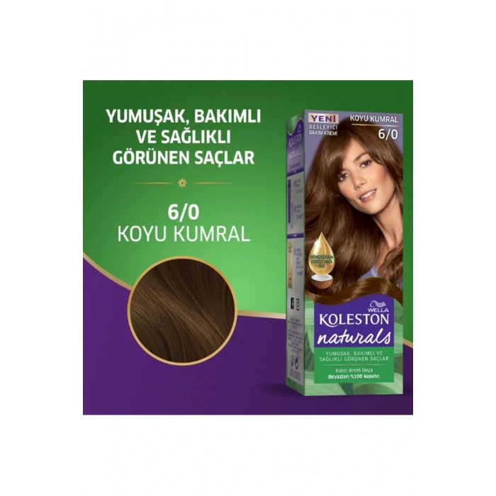 LitaeTrend Naturals Saç Boyası Koyu Kumral 6/0