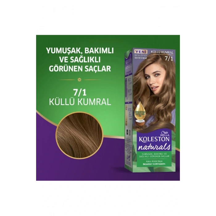 LitaeTrend Naturals Saç Boyası Küllü Kumral 7/1 2x Paket