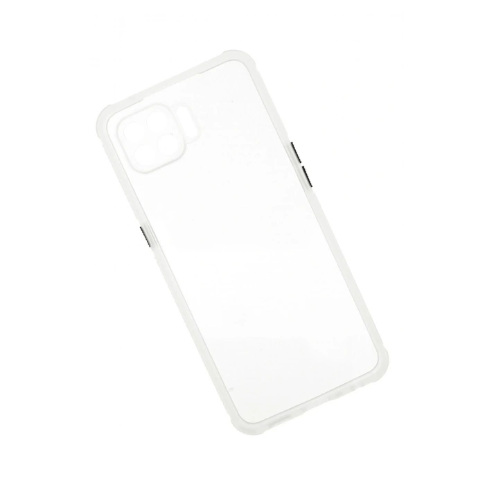 LitaeTrend Oppo Reno 4 Lite Kılıf Miami Şeffaf Silikon - Şeffaf