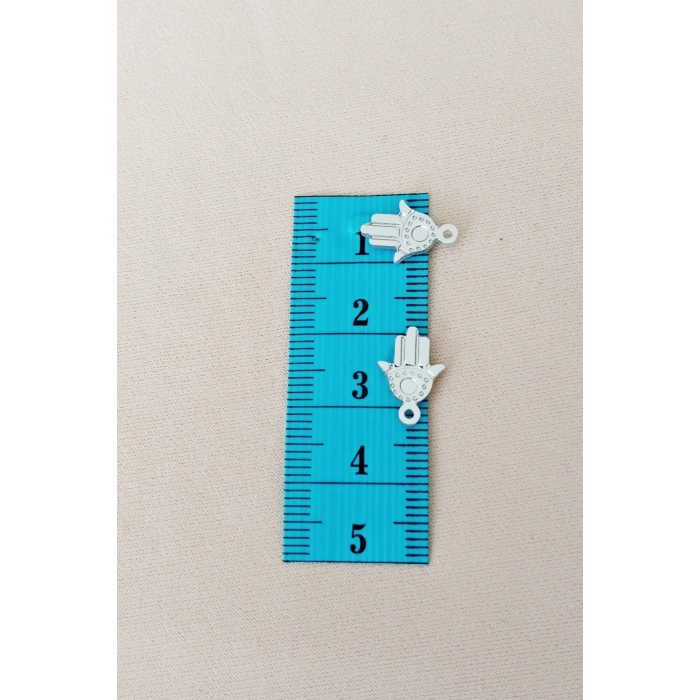 LitaeTrend Oya Abiye Bileklik Kolye Pleksi Metalik Plastik Pul Gümüş Renk 8 gram 80 adet - BNC526