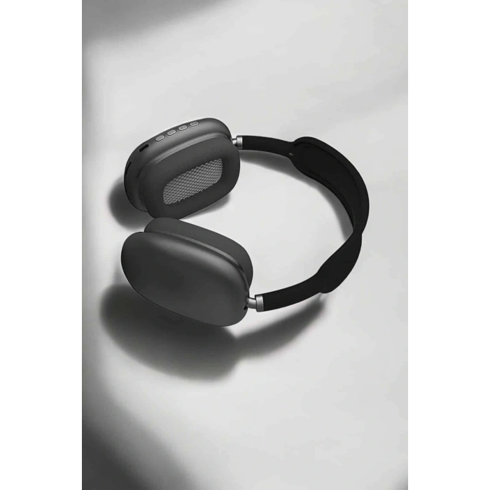 LitaeTrend P9 Plus Hi-fi Ses Kalitesi Ayarlanabilir Mikrofonlu Bluetooth Kulaklık Siyah
